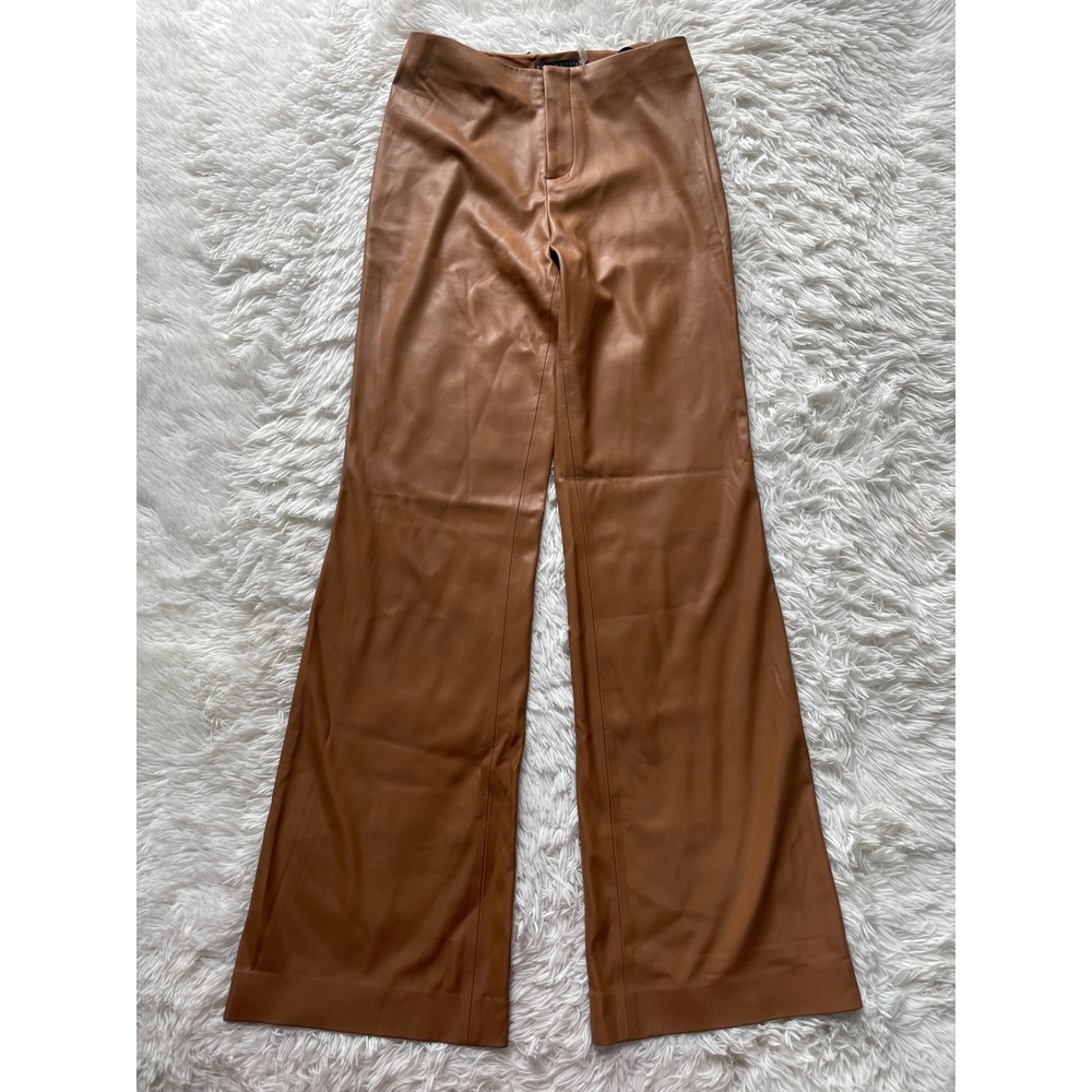 Alice + Olivia Dylan High Waist Wide Leg Pants